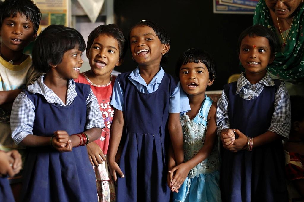 Group discussion in a community workshop